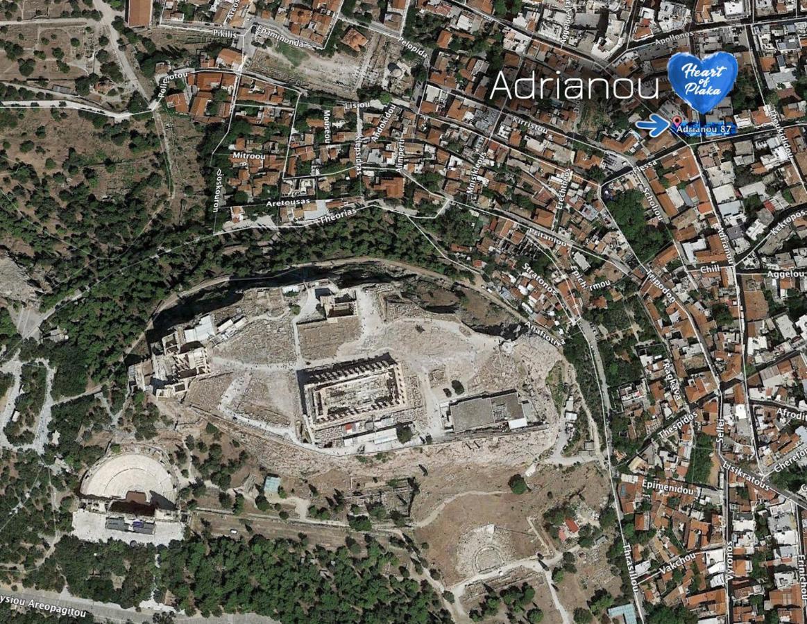 דירות אתונה Adrianou At Heart Of Plaka מראה חיצוני תמונה